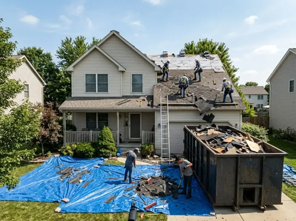 roof-replacement-debris-remova-004 — frequently asked questions, Cheapest Dumpster Rentals in Lauderdale-by-the-Sea, FL